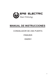 Manual de uso EAS Electric EMZ851 Congelador