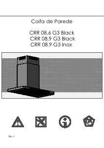 Manual Crissair CRR 08.6 G3 Exaustor