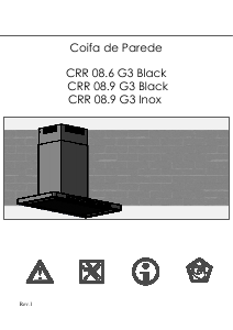 Manual Crissair CRR 08.9 G3 Exaustor