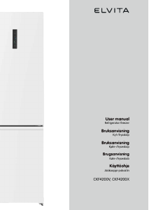 Manual Elvita CKF4200V Fridge-Freezer