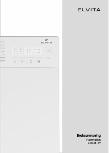 Bruksanvisning Elvita CTM4612V Tvättmaskin