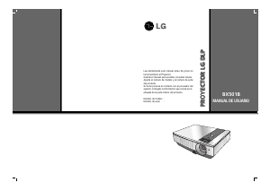 Manual de uso LG BX501B Proyector