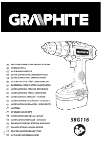 Наръчник Graphite 58G116 Бормашина