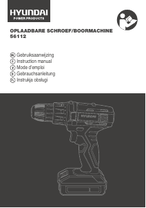 Bedienungsanleitung Hyundai 56112 Bohrschrauber