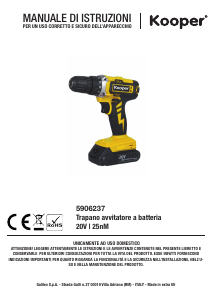 Manual Kooper 5906237 Drill-Driver