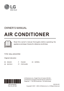 Manual LG AB18BK Air Conditioner
