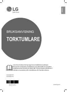 Bruksanvisning LG RC8055AP2F Torktumlare