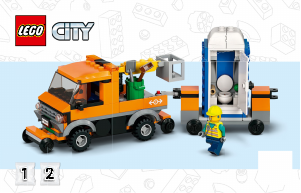 Bruksanvisning Lego set 60335 City Tågstation