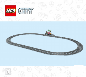 Manual de uso Lego set 60337 City Tren de Pasajeros de Alta Velocidad