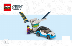 Instrukcja Lego set 60336 City Pociąg towarowy