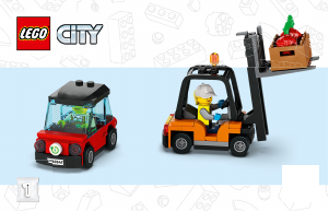 Bruksanvisning Lego set 60347 City Matbutik
