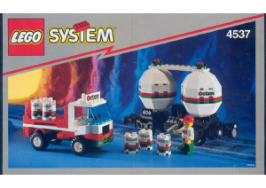 Manual Lego set 4537 Trains Octan twin tank transport