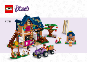 Mode d’emploi Lego set 41721 Friends La ferme bio