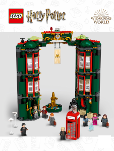 Vadovas Lego set 76403 Harry Potter Magijos ministerija