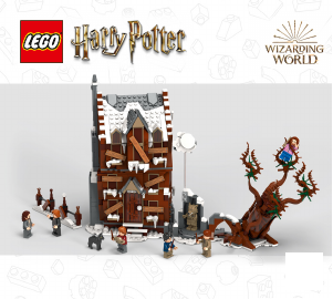 Mode d’emploi Lego set 76407 Harry Potter La cabane hurlante et le saule cogneur
