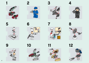 Mode d’emploi Lego set 75146 Star Wars Calendrier de l'Avent