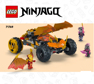 Manuale Lego set 71769 Ninjago Fuoristrada Drago di Cole