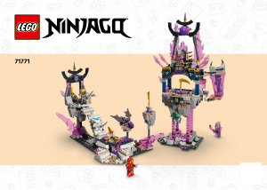 Mode d’emploi Lego set 71771 Ninjago Le temple du Roi de cristal