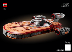 Bruksanvisning Lego set 75341 Star Wars Luke Skywalker’s Landspeeder