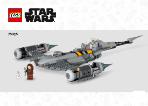 Bruksanvisning Lego set 75325 Star Wars The Mandalorian’s N-1 Starfighter