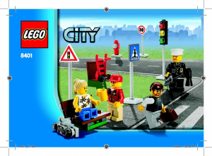 Instrukcja Lego set 8401 City Minifigurki