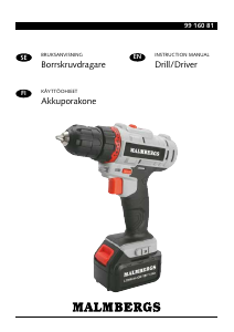 Manual Malmbergs 99 160 81 Drill-Driver