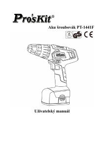 Manuál Pro's Kit PT-1441F Akušroubovák