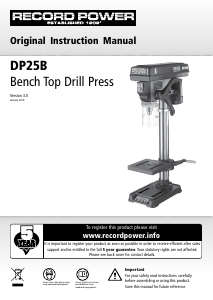 Manual Record Power DP25B Drill Press