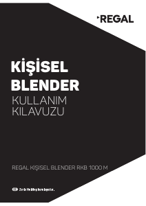 Kullanım kılavuzu Regal RKB 1000 M Blender