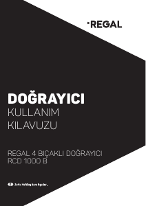 Kullanım kılavuzu Regal RCD 1000 B Doğrayıcı