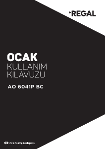 Kullanım kılavuzu Regal AO 6041P BC Ocak