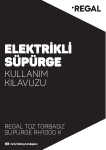 Kullanım kılavuzu Regal RH 1000 K Elektrikli süpürge