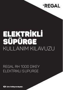 Kullanım kılavuzu Regal RH 1000 Elektrikli süpürge