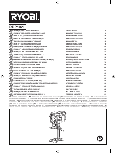 Kasutusjuhend Ryobi RDP102L Puurpink