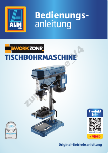 Bedienungsanleitung Workzone ZJ4116QM Tischbohrmaschine
