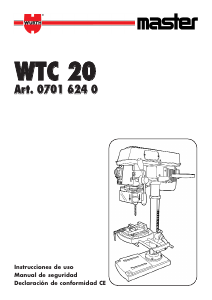 Manual de uso Würth WTC 20 Taladro de columna