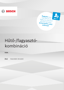 Használati útmutató Bosch KGN497ICT Hűtő és fagyasztó