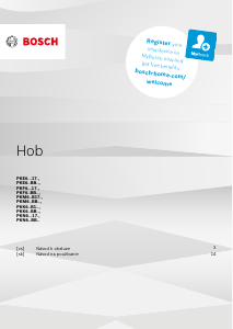 Manuál Bosch PKM61RBB8E Varná deska