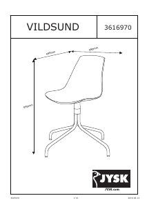 Manual JYSK Vildsund Chair