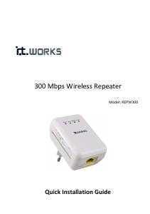 Mode d’emploi It Works REPW300 Répéteur