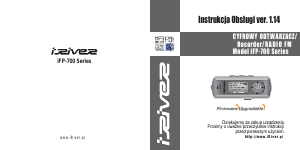 Instrukcja iRiver iFP-700 Odtwarzacz Mp3