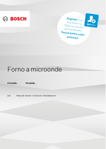 Manuale Bosch FFL023MS2B Microonde