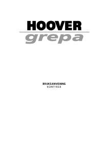 Bruksanvisning Hoover-Grepa HKVM 6924 PW Komfyr