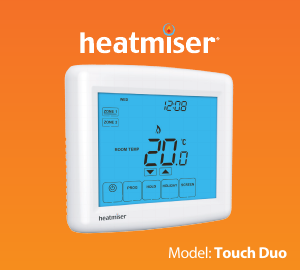 Manual Heatmiser Touch Duo Thermostat