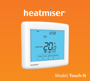 Manual Heatmiser Touch-N Thermostat