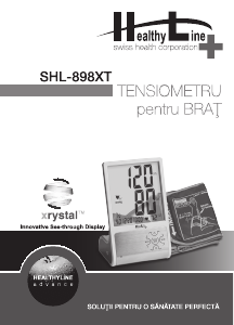 Manual HealthyLine SHL-989XT Tensiometru