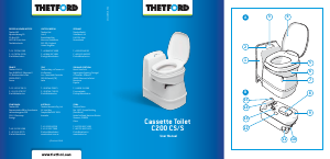 Manual Thetford C-200 CS Toilet
