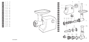 Instrukcja Tefal NE858D38 Maszynka do mielenia