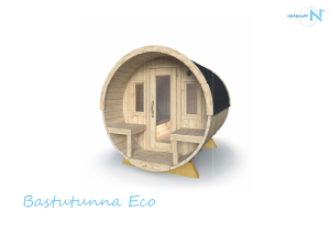 Kullanım kılavuzu Nordkapp Eco Sauna