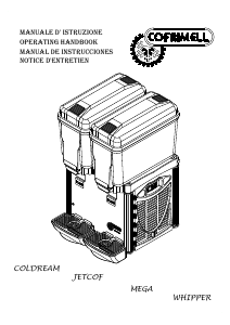 Manual de uso Cofrimell Whipper Mezclador de bebidas